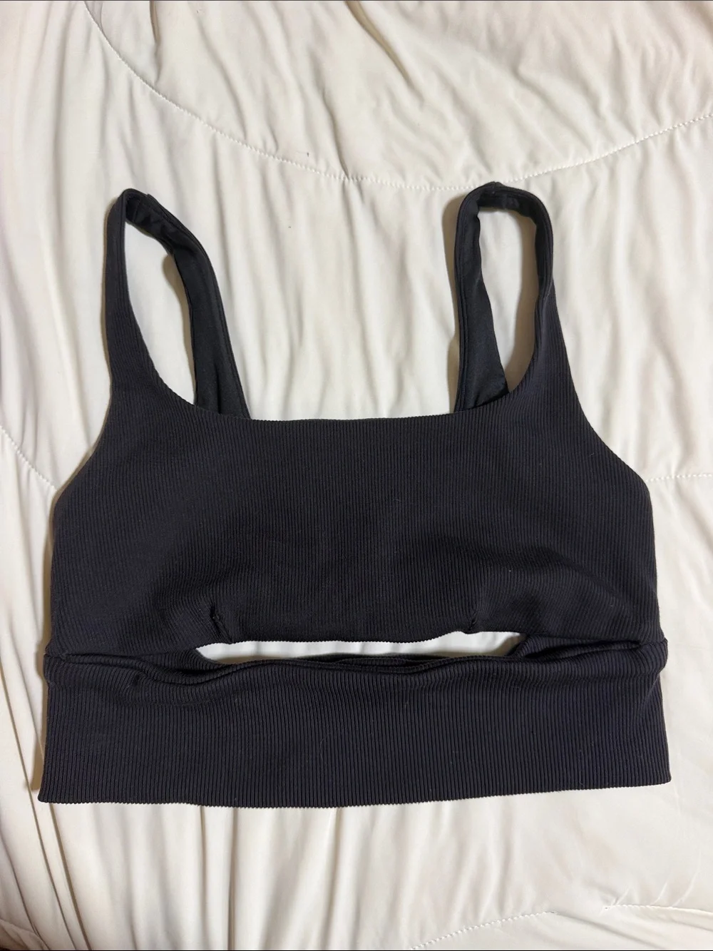 Alo yoga slit bra top Medium